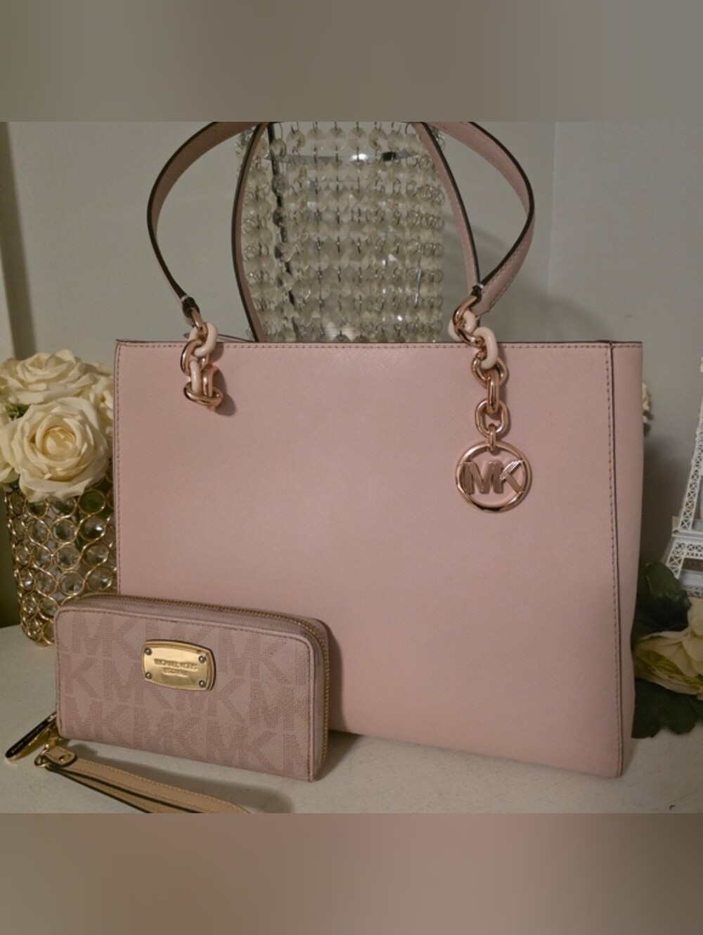 Michael Kors Pink Tote Bag